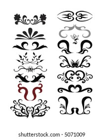Floral and Swirls Pack 2