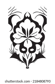 Floral Symbol - Ink for Printing