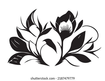 Floral Symbol - Ink for Printing