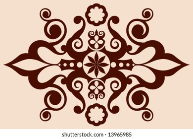 floral tattoo