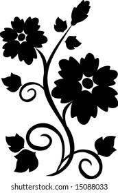 Floral tattoo