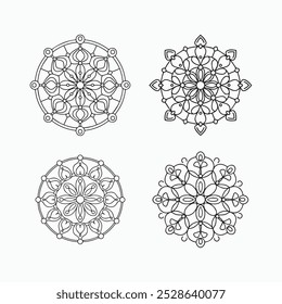 floral tattoo designs, mandala bundle, mandala design