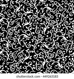floral tendrils pattern