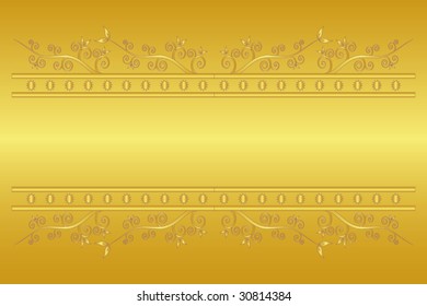 Floral text frame with space to include your own text