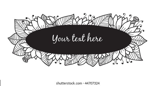 floral textbox
