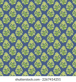 floral textile design pattern for digital print and wallpaper