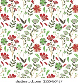 Floral textile graphic Patterns of Nature beautY.