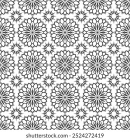 Floral Textile Seamless Pattern Design