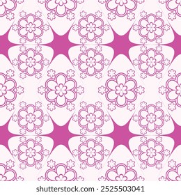 Floral Textile nahtloses Muster Design