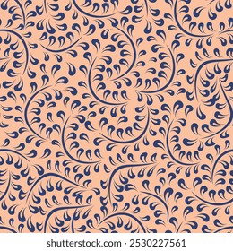Patrón inconsútil de la materia textil floral, fondo floral inconsútil lujoso de Antiguas. Plantilla de patrón romántico para la decoración de la pared.