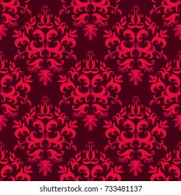 floral textile seamless vector pattern. colorful flowers