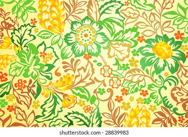 Floral texture