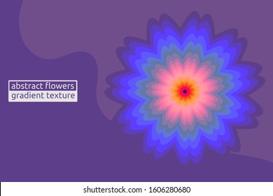 floral texture abstract vector display