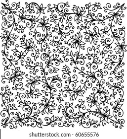Floral texture. Eau-forte CCCIV.