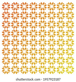 Floral texture modern mandala background vector template