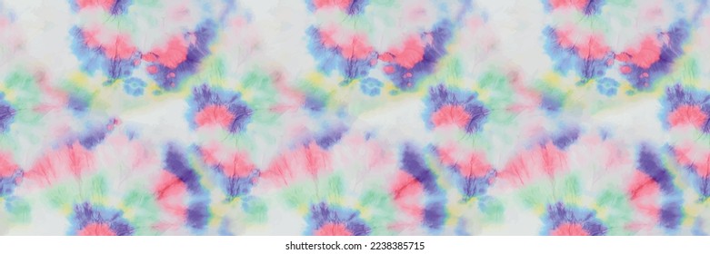 Floral Tie Dye Art. Pastel Tiedye Paint. Dirty Endless Texture. Red Tiedye Paint. Vector Tye Dye Print. Abstract Pastel Texture. Pastel Tye Dye Peace. Vector Color Background. Seamless Brush Shibori