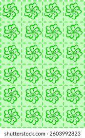 Floral Tile Motif for Fabric and Prints