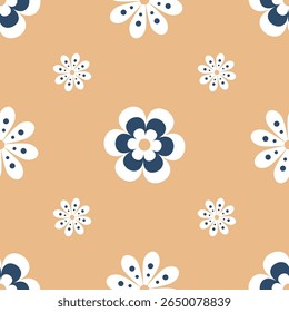 Floral Tile Pattern Design, Textile Seamless Pattern Design and Cute Modern Background for Kids Room Decor, Nursery Art, Apparel, Gift, Fabric, Textile, Wrapping Paper, Wallpaper, Packaging ,t shirts 