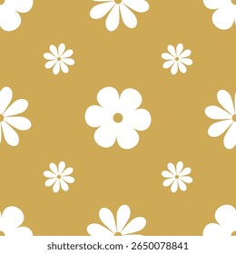 Design de padrão de telha floral, Design de padrão sem emenda têxtil e fundo moderno bonito para a decoração do quarto das crianças, arte do berçário, vestuário, presente, tecido, têxtil, papel de embrulho, papel de parede, embalagem, t camisas 