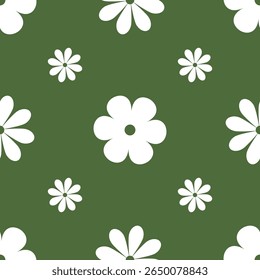 Design de padrão de telha floral, Design de padrão sem emenda têxtil e fundo moderno bonito para a decoração do quarto das crianças, arte do berçário, vestuário, presente, tecido, têxtil, papel de embrulho, papel de parede, embalagem, t camisas 