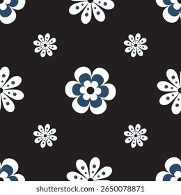 Floral Tile Pattern Design, Textile Seamless Pattern Design and Cute Modern Background for Kids Room Decor, Nursery Art, Apparel, Gift, Fabric, Textile, Wrapping Paper, Wallpaper, Packaging ,t shirts 
