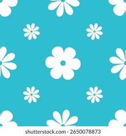 Floral Tile Pattern Design, Textile Seamless Pattern Design and Cute Modern Background for Kids Room Decor, Nursery Art, Apparel, Gift, Fabric, Textile, Wrapping Paper, Wallpaper, Packaging ,t shirts 