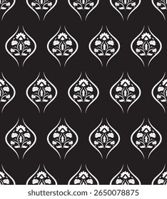 Design de padrão de telha floral, Design de padrão sem emenda têxtil e fundo moderno bonito para a decoração do quarto das crianças, arte do berçário, vestuário, presente, tecido, têxtil, papel de embrulho, papel de parede, embalagem, t camisas 