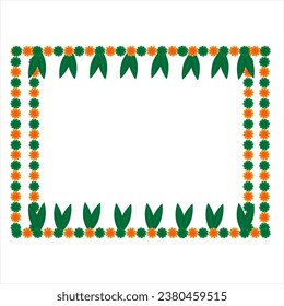 Floral Toran Art for Diwali Festivities