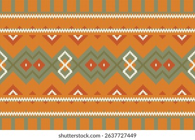 Floral traditional Ukrainian cross-stitch Embroidery pixel Geometric ethnic pattern. Romanian, Vyshyvanka, Slavic ornament style.Detailed Vector for border,neckline embroidery,neckline design,textile.
