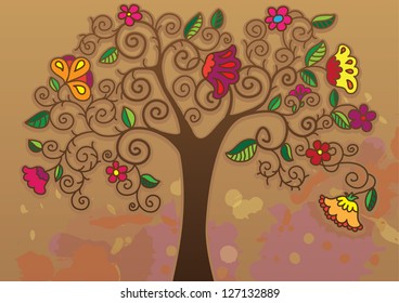 floral tree