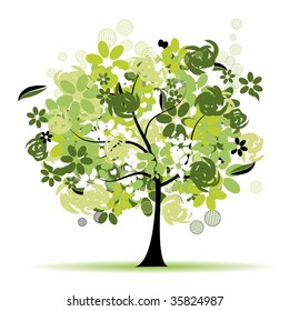 Floral tree beautiful