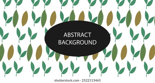 floral tree pattern background. hand drawn small foliage, blue branches on a white background. Vector illustration 