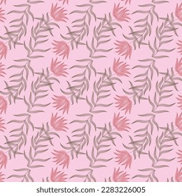 floral trendy textura sin costura fondo textil diseño de moda flor