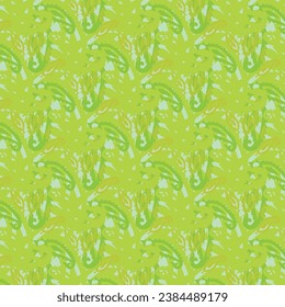 floral trendy seamless texture textile background blossom fashion design