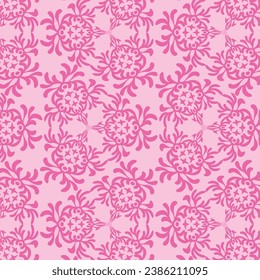 floral trendy seamless texture textile background blossom fashion design