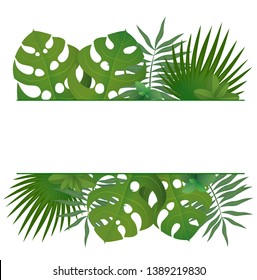 floral tropic, green flower, tropical pattern