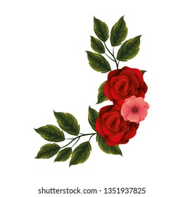 floral tropical cartoon