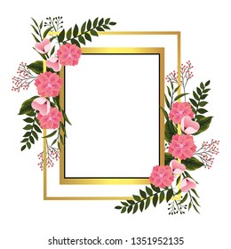floral tropical cartoon