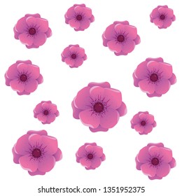 floral tropical cartoon