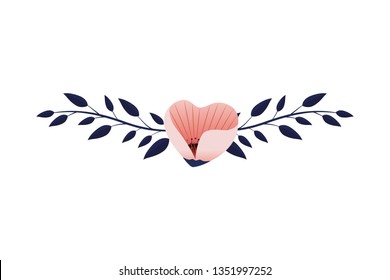 floral tropical cartoon
