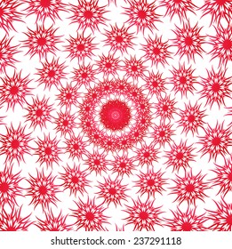 Floral for use as a decorative background. vector design element