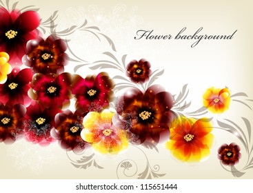 Floral vector