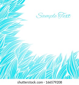 Floral vector background