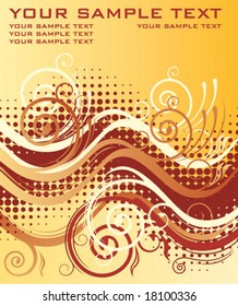 floral vector background