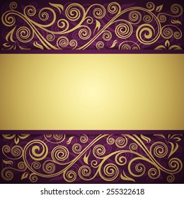 Floral vector background 