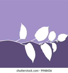Floral vector background