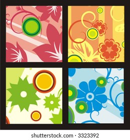 Fondo vectorial floral. Revisa mi portafolio para más de esta serie así como miles de otros grandes vectores.