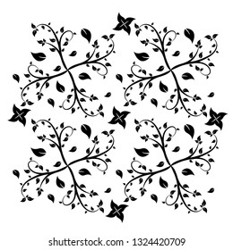 floral vector and background, is easy to use and can be used for all your design needs