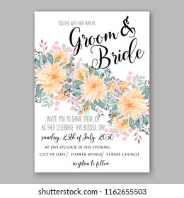 Floral vector background for wedding invitation christmas party invitation bridal shower baby shower christening baptism birthday card anniversary poinsettia winter holiday wreath
