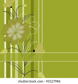 Floral vector banners